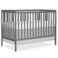 Dream On Me Synergy 5-in-1 Convertible Crib in Steel Grey, Greenguard Gold Certified