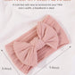 Jollybows 12Pcs Nylon Headbands For Baby Girls Infant Baby Bows Newborn Hairbands Toddler Hair Bow Elastics Head Wraps