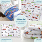 Wildkin Kids 4 Pc Toddler Bed In A Bag For Boys And Girls, Microfiber Bedding Set Includes Comforter, Flat Sheet, Fitted Sheet,