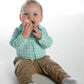 SweeTooth Ice Cream Cone Shaped Baby Teether - Adorable Orange