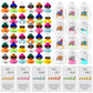 Liliful 60 Set Employee Appreciation Gift Bulk for Coworker Inspirational Mini Rubber Ducks with Glasses You are Awesome Sign Yo