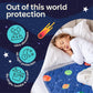 2X Potty Training Waterproof Bed Pad- Night Time Bed Protector Excellent For Toilet Training, Incontinence & Bedwetting, Reusabl