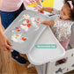 Guidecraft Kitchen Helper Mealtime And Play Tray - Easy To Clean, Detachable Feeding And Activity Table Extension For Toddlers