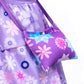 Kaisebile Princess Costume Dress For Girls Birthday Halloween Party Dress Up With Bag,Leis Necklace Headband 3T 4T