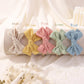 Doboi 10Pcs Baby Girls Headbands Hair Bows Nylon Cotton Linen Hairbands Handmade Hair Accessories For Newborn Infant Toddlers Li