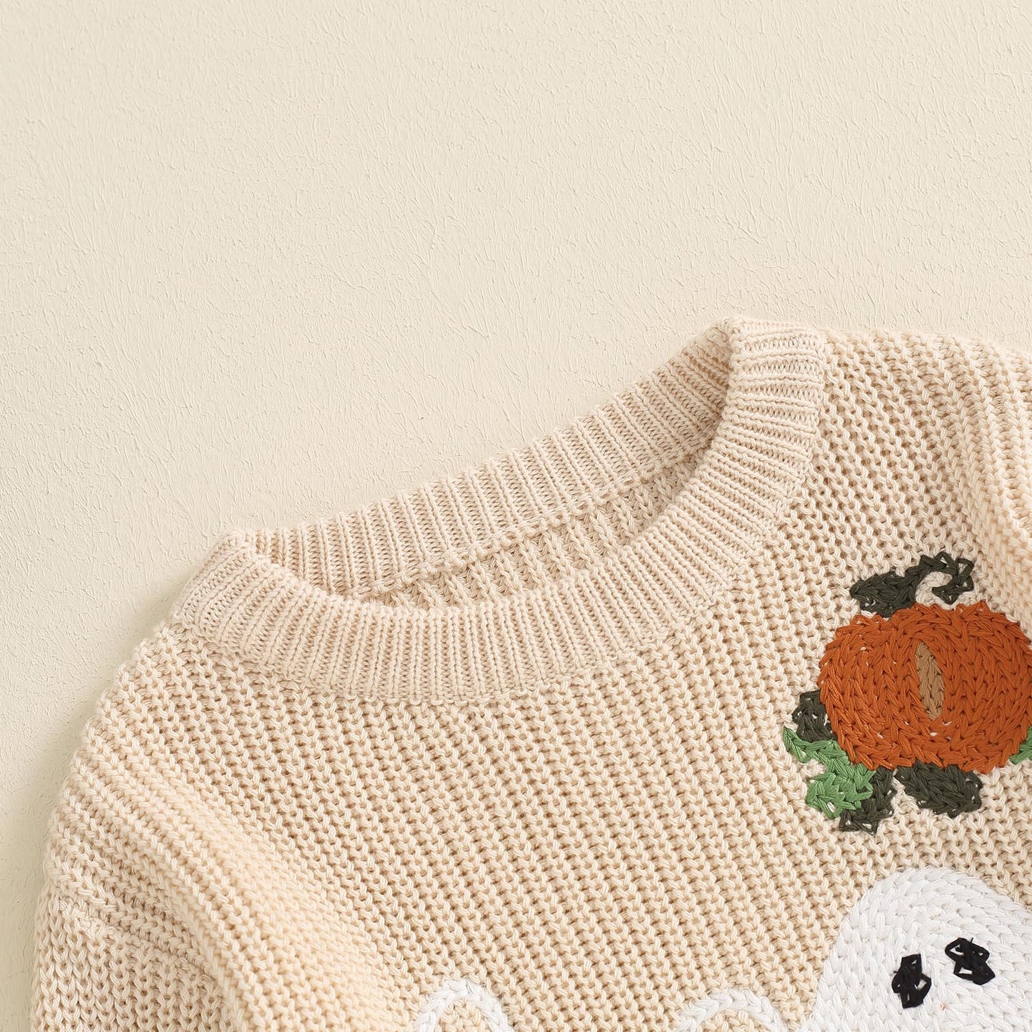 Afunbaby Baby Girl Boy Knit Sweater Blouse Pullover Sweatshirt Warm Crewneck Long Sleeve Tops For Infant Toddler (Halloween Pump