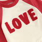 Beqeuewll Baby Boy Valentines Day Outfit Long Sleeve Love Sweatshirt Jogger Pants Set Toddler Boys Valentines Outfits (Love-Apri