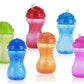 Nuby 1Pk Twist N' Sip No Spill Straw Cup - Colors May Vary, One Size (Pack Of 1)