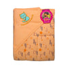 SkinCo Sweet Dreams Hooded Towel Orange, 70 x 68 cm, Bio Washed