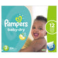 Pampers Baby Dry Diapers - Size 3-204 Ct