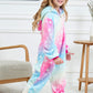 Chetosho Unicorn Hooded Onesie Girls Halloween One Piece Kids Costume (Oblique Stripe Starry Pink Blue 7-8 Years)