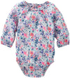 Oshkosh B'Gosh Baby Girls' Woven Bodysuit 11343210, Floral, 9 Months