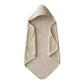 Mushie Baby Hooded Towel | Organic Cotton (Fog)