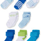 Luvable Friends Baby Boys Newborn And Terry Socks, Blue Daddy, 6-12 Months Us