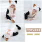 Tonwhar Unisex Baby Animal Halloween Costume Kid'S And Toddler'S Autumn Winter Outfits Jumpsuit(12-18 Months,Cat)