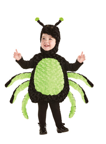 Underwraps Kids Toddler'S Spider Belly Babies Costume, Black, Extra Small (6-12M)