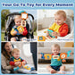 SOCBTNSO Busy Board for 1 Year Old, Travel Toys for Toddlers 1-3, Montessori Toys for Airplane Car Road Trip Activities| Baby Tr
