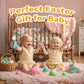 alilo Yoyo Talking Bunny Baby Musical Light-Up Rattle Toys 0-6-12-18 Months, Voice Mimicking Toys, Preloaded 90+ Audio Content,
