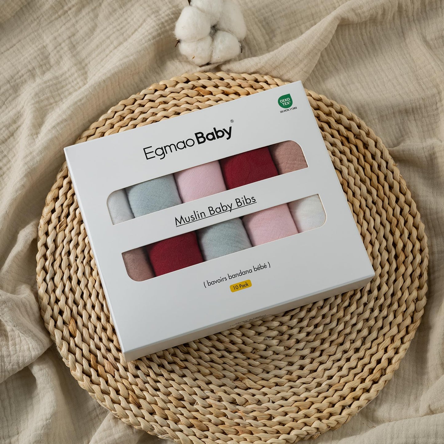 Muslin Baby Bibs For Boys Girls,Baby Bibs For Teething And Drooling,Baby Drool Muslin Bibs,Newborn Bibs For Baby Boy Girl