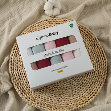 Muslin Baby Bibs For Boys Girls,Baby Bibs For Teething And Drooling,Baby Drool Muslin Bibs,Newborn Bibs For Baby Boy Girl