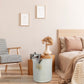 Xuanguo Cotton Rope Laundry Basket Hamper For Clothes Decorative Woven Storage Basket For Living Room Bedroom Boho Tall Rope Bas