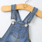 Kidscool Space Baby Boy Girl Jean Shorts,Toddler Denim Cute Summer Shortalls,Blue,12-18 Months