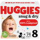 Huggies Size 8 Diapers, Snug & Dry Baby Diapers, Size 8 (46+ Lbs), 74 Count