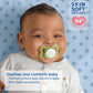 Mam Mini Air Pacifiers (2 Pack), Mam Sensitive Skin Pacifier 0-6 Months, Best Pacifier For Breastfed Babies, Unisex Pacifiers, 2