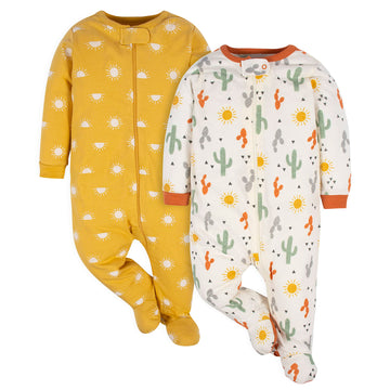Gerber Unisex Baby 2-Pack Sleep 'N Play Sunrise 6-9 Months