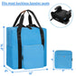 Toribio Backless Booster Car Seat Travel Bag, For Gb Pockit, Tote Bag Strollers Bags For Airplane Gate Check, Blue