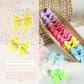 48Pcs 2Inch Hair Clips, Oaoleer Fully Lined Bows Hair Pins Tiny Alligator Clips For Girls Infants Toddlers 24 Colors In Pairs (S