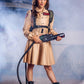 Fun Costumes Girls Ghostbusters Dress, Classic Ghostbusters Halloween Costume With Proton Pack X-Small