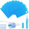 200 Pcs Baby Nasal Aspirator Hygiene Filters With Nose Cleaning Tweezer For Nosefrida Nasal Aspirator Filters