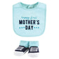 Hudson Baby Unisex Baby Cotton Bib And Sock Set, Boy Mothers Day, One Size