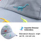 Bamery Toddler Baseball Hat For Boys&Girls Baby Baseball Cap Embroidery Dinosaur Kids Hat For 2-6T (Dinosaur Sky Blue, 2-6T)