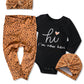 Kangkang Baby Girl Clothes Preemie Clothes Girl Hi Im New Here Long Sleeve Romper Polka Dots Pants Hat Headband 4Pcs Clothing Se