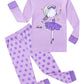 Kikizye Little Girls Long Sleeve Pajama Sets 100% Cotton Pjs Toddler Size 2T