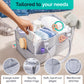 Felt Diaper Caddy - Extra Large Storage For Baby And Toddler Items - Diaper Caddy Basket - Portable Organizer Easily Holds Diape