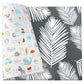 Cushmat Stylish Reversible Foam Play Mat (Large, Alpha - Palm Char) - Soft, Waterproof, Durable Play Mat For Infants, Babies, To