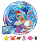 Hvg Traders Baby Water Mat Gifts Baby Toys, 65 * 65 Cm Inflatable Baby Easter Basket Stuffers Tummy Time Play Mat Developmental 