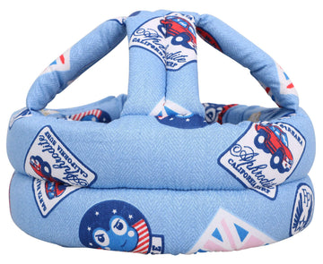 Simplicity Baby Safety Helmet Toddler Head Protection Cap Blue National Flag