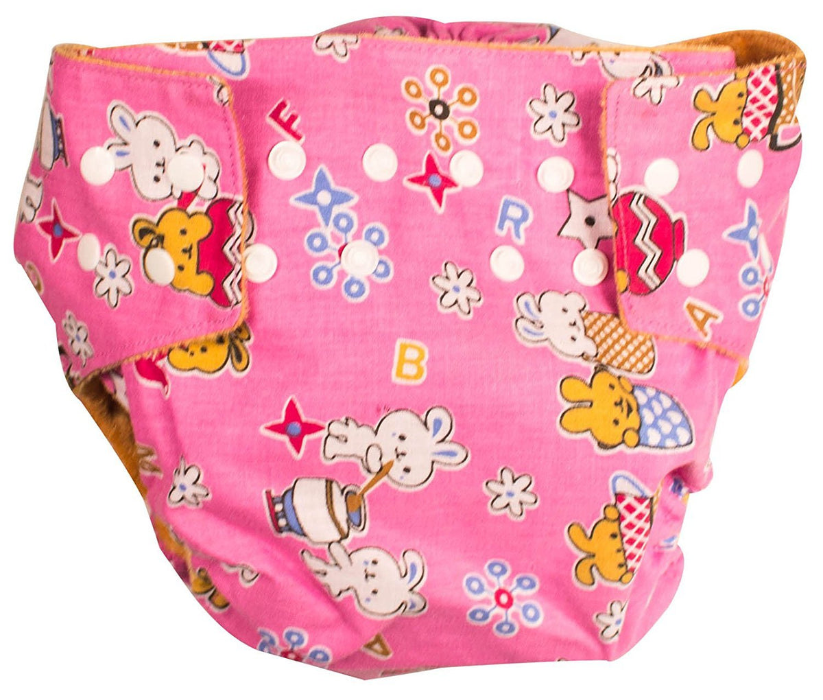 Ole Baby Soft Comfortable Reusable Cotton Diaper Pull On Style Diaper Pants (Age:12 Years)