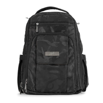 Jujube | Be Right Back Baby Diaper Bag Backpack - Travel Backpack For Women - Machine Washable | Camo Black