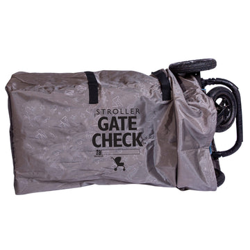 J.L. Childress Deluxe Gate Check Bag For Single & Double Strollers - Stroller Bag For Airplane - Large Stroller Travel Bag With