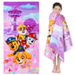 Franco Kids Super Soft Cotton Bath/Pool/Beach Towel, 58 In X 28 In, Paw Patrol Girls