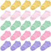 Duufin 25 Pairs Toddler Socks Low Cut Toddler Ankle Socks Half Cushion Kids Socks Low Rise Ankle Socks For Toddler Girls Boys, 4