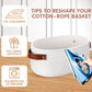 Colingmill 2 Pack Easter Gift Basket With Handles With Gift Bags Ribbons Woven Baskets Storage Empty Chest Box For Presents Pack