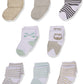 Luvable Friends Baby Boys Newborn And Terry Socks, Owl, 6-12 Months Us