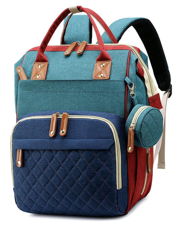 GLIXAVIA Baby Diaper Bag, Diaper Backpack, Mommy Bags with Multiple Pockets - Travel-Friendly Maternity Backpack for Newborn Ess