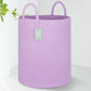 Bosroty Large Cotton Rope Laundry Hamper 65L, Baby Nursery Hamper Bin With Handles, Woven Storage Basket For Living Room Bedroom